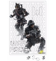 Camisetas Warface Puzzle 240 Parça Yapboz