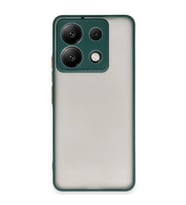 Note 13 5G Kılıf Montreal Kapak - Yeşil