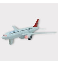 Çek Bırak Metal Yolcu Uçağı - 18 cm - Orta Boy - 1 ADET