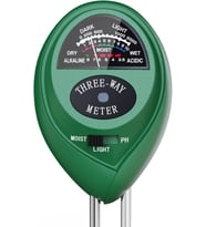 WellHise 7811 Toprak Nem Ph Ve Işık Ölçer 3'ü Bir Arada