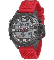 DANIEL KLEIN DK013198A-05 ERKEK KOL SAATİ (Kırmızı)