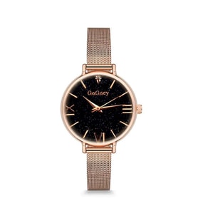 Gogoey Kadın Kol Saati Lüks Moda Şık Trend Bayan Kol Saati Rose Gold