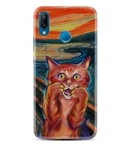 Huawei P20 Lite Mate 10 20 Lite Pro P40 Lite KılıfDesemli Silikon Tablo Cat 1788