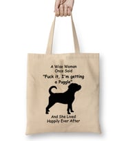 Funny Pomeranian Dog Gift For Men Bez Çanta Uzun Saplı