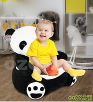 Panda Pelüş Bebek Çocuk Koltuğu