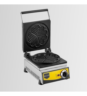 Remta W11 Sanayi Tipi Döküm Çiçek Model Waffle Makinası Elektrikli Çap 16 cm