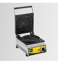 Remta W11 Sanayi Tipi Döküm Çiçek Model Waffle Makinası Elektrikli Çap 16 cm