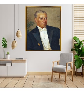 ÇERÇEVELİ ATATÜRK TABLO S362