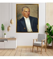 ÇERÇEVELİ ATATÜRK TABLO S362