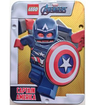 LEGO Super Heroes 242506-1 Captain America Metal Box (Rectangular Box Version)