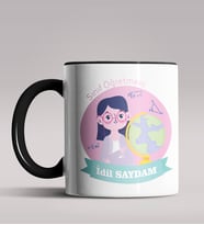 Kişiye Özel Sınıf Öğretmeni Tasarımlı Siyah Renk Kupa Bardak 3 (Siyah)