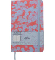 Moleskine Custom Edition Notebook, Hard Cover, Ruled, Large (5" X 8.25"), Soft Lavendar/Red, 240 Pag (Standart)