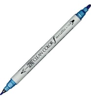 Zig Clean Color f Çift Uçlu Kalem 125 Metallic Blue 