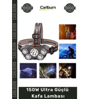 #KafaLambası Şarjlı Led Avcı Kamp Madenci Su Geçirmez Zoomlu Yüksek 150W Ultra Güçlü Kafa Lambası