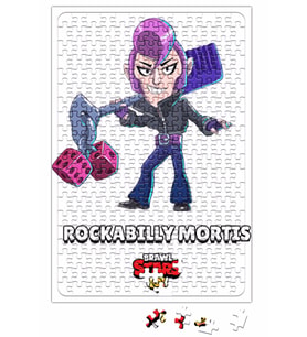 Brawl Stars Rockabilly Mortis Puzzle 240 Parça Yapboz