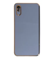 Redmi 9A Kılıf Volet Silikon - Mavi