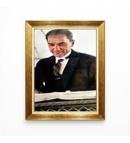 Tablore Atatürk Klasik Portre Kanvas Tablo - Şık Takım Elbiseli Atatürk Tablosu
