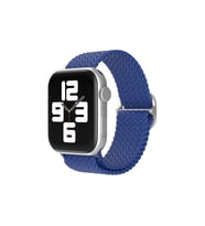 Apple Watch 42mm Star Kordon - Benekli Mavi