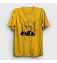 Presmono Unisex Sarı Killua Anime Hunter X Hunter T-Shirt 238733tt (Sarı)
