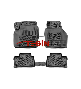 Land Rover Freelander 2 3D Havuzlu Paspas 2008 Siyah