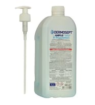 Dermosept Hanplus El Dezenfektanı Pompalı 1 lt (Biyosidal Ruhsatlı) 15 Adet