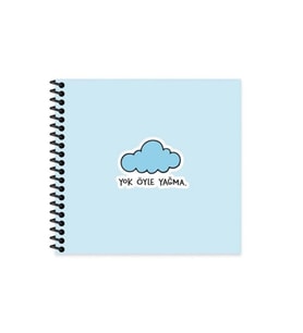Keskin Color Sticker Defter Hisli Şeyler 16x15 50 YP Çizgili Yok Öyle Yağma