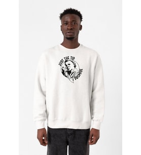 Just The Tip I Promise Halloween Beyaz Erkek 2ip Sweatshirt