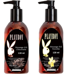 Playboy Massage Oil Chocolate And Vanilla FRAGRANCES120 ml Çikolata ve Vanilya Kokulu Vücut Masaj Y