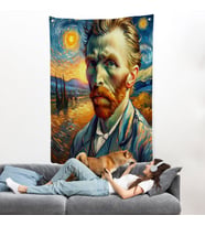 Vincent van Gogh Duvar Örtüsü-7680