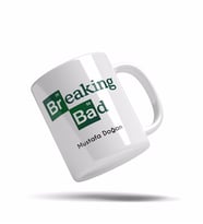 Kişiye Özel Breaking Bad Hediye Kupa (Beyaz)