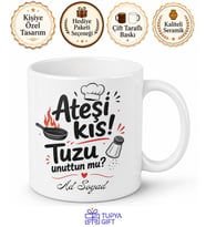 Aşçı Jargonu Yazılı Komik Kupa Bardak Hediye Şef Mutfak Espri