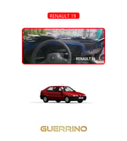 RENAULT 19 TORPİDO KORUMA HALISI KIRMIZI KENAR