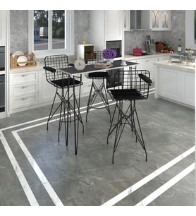 Knsz masa sandalye takımı hem105zengin grisyh 120*040 3 sandalye syhsyh kolçaklı