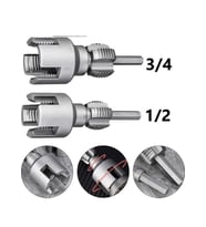REKOTOOLS 2’ Li Set Iç Dış Plastik Boru Diş Açma Seti 1/2 ve 3/4 Inç