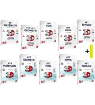 3D Yayınları AYT Sayısal Matematik Geometri Fizik Kimya Biyoloji Defter Soru Seti 10 Kitap