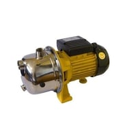 VPİ100 İNOX Paslanmaz 1 HP 220V Krom Milli Çelik Fanlı Jet Pompa - Bakır Sargı