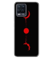 8 8 Pro Kılıf Silikon Desen Özel Seri Red Moon 1710