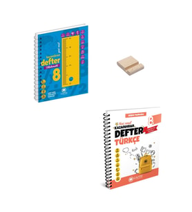 LGS 8. Sınıf Matematik ve Türkçe Kazandıran Defter