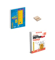 LGS 8. Sınıf Matematik ve Türkçe Kazandıran Defter