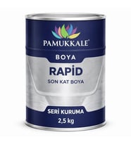 Pamukkale 1402 Rapid Endüstriyel Boya 60-70 Gloss 2.5 Kg Ral 7047 Gri