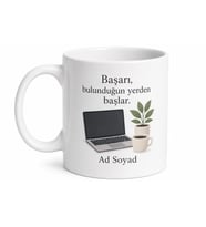 Evden Çalışanlara Özel Kupa Bardak Home Office Hediye Porselen Mug