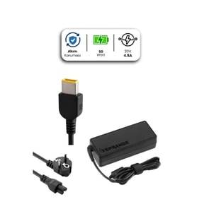 20V 4.5A Usb Pin 90W Lenovo İçin Laptop Adaptör