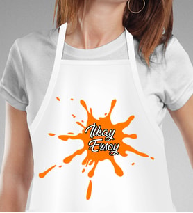 Kişiye Özel Chef- Aşçı Mutfak Önlüğü