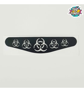 Playstation 4 Kolu LED Sticker PS4 Kol LED Bar Yapıştırma Joystick LED Sticker MODEL 34 (Siyah)