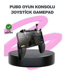 PUBG Mobile İçin Tetikleyicili Joystickli Telefon Gamepadi