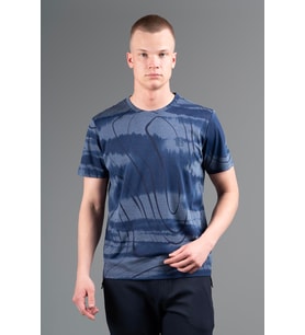 Maraton Regular Erkek Bisiklet Yaka Lacivertmelanj T-shirt