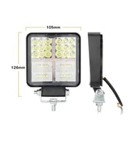 Drs Tuning Kare Flaşlı Sis Lambası 12-24V 313