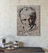 BK Home Atatürk Tasarımlı Kanvas Tablo-45