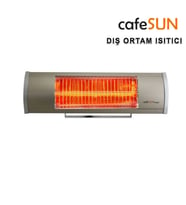 CafeSUN 2000 W Dış Mekan Isıtıcı Nikel