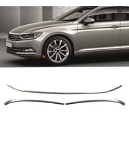 Vw Passat B8 Krom Ön Tampon Çıtası 3 Parça Set 2015-2019